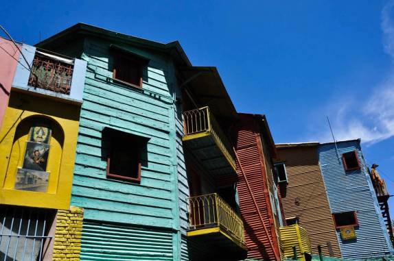 Cartão postal de La Boca, em Buenos Aires, capital da Argentina